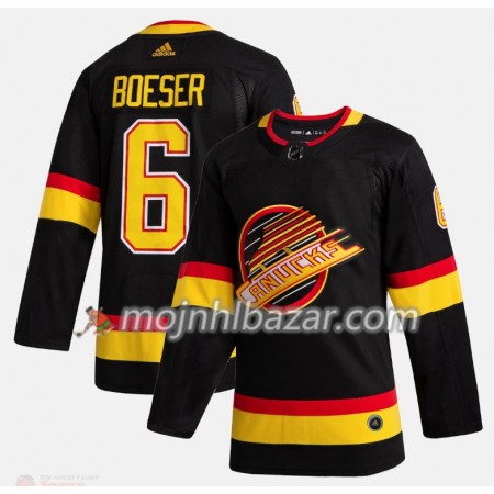 Dresovi Vancouver Canucks Brock Boeser 6 Flying Skate Adidas 2019-2020 Crna Authentic - Muške Dresovi Vancouver Canucks Brock Boeser 6 Flying Skate Adidas 2019-2020 Crna Authentic - Muške